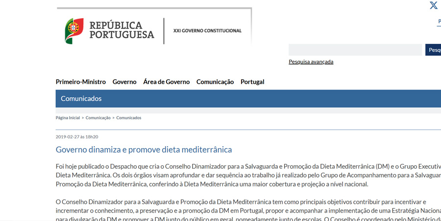 Conselho Dinamizador para a Salvaguarda e Promoção da Dieta Mediterrânica