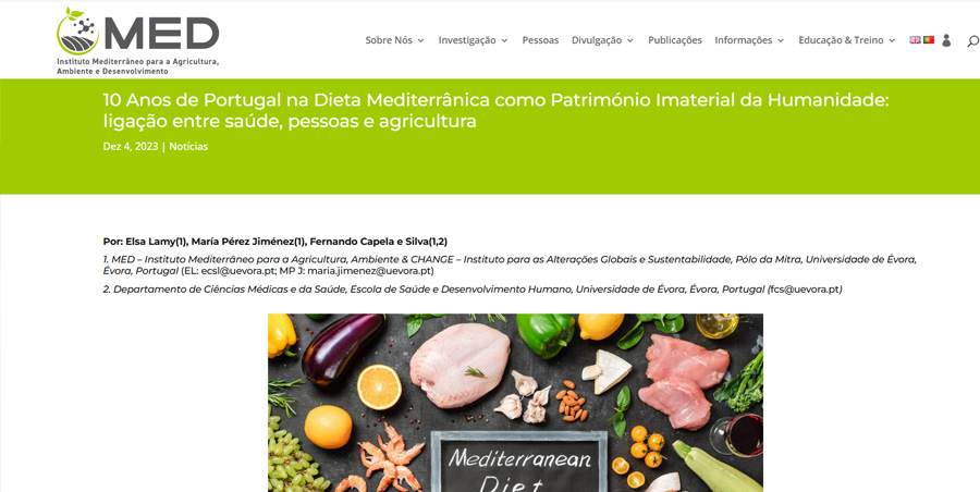 Dieta Mediterrânica