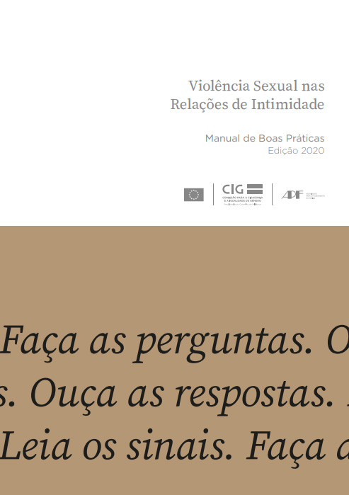 Manual de Boas Práticas - Violência Sexual nas Relações de Intimidade