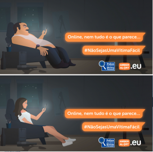   #NãoSejasUmaVítimaFácil – versão portuguesa
