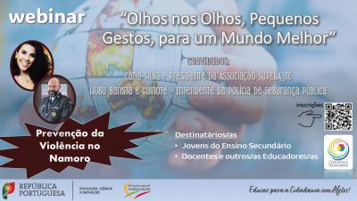 Webinar "Olhos nos Olhos, Pequenos Gestos, para um Mundo Melhor" | 20 de fevereiro 11horas