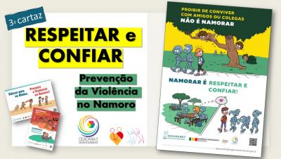 Namorar é respeitar e confiar – divulgação de Cartaz