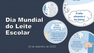 Dia Mundial do Leite Escolar - Este ano a 30 de setembro