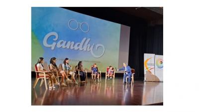 Cerimónia de entrega do Prémio Gandhi de Educação para a Cidadania