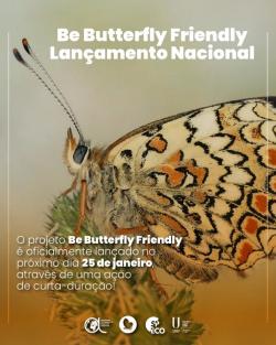 Lançamento nacional do Projeto “Be Butterfly Friendly”