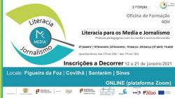 A formação "Literacia para os Media e Jornalismo" está de volta! Inscrições a decorrer até 21 de janeiro!