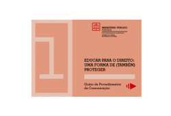 EDUCAR PARA O DIREITO 