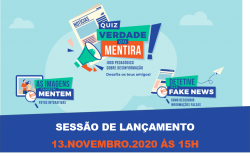 Combate à desinformação: lançamento do Jogo Pedagógico Verdade ou Mentira!