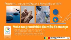 Vota no provérbio de março e continua a dar a volta ao texto!